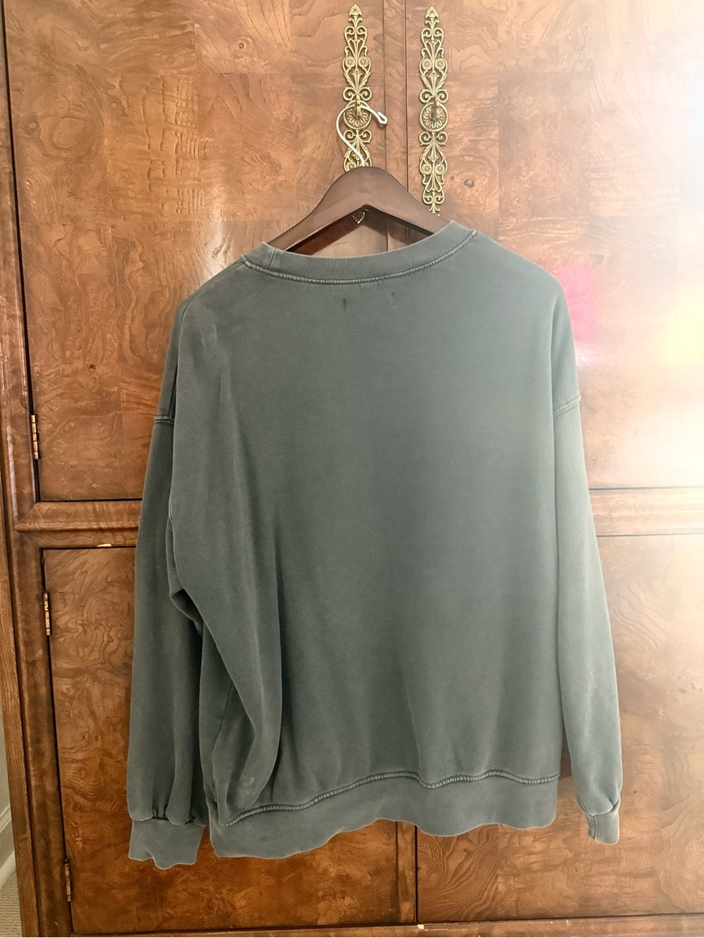 Anine Bing Washed Black Tiger Graphic Crewneck - Picture 3 of 4